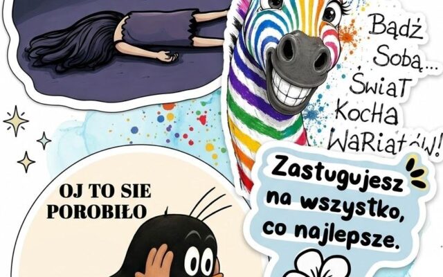 Mocne słowa – 50 naklejek z napisami